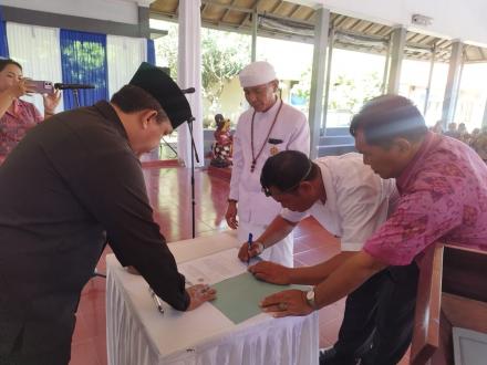 PENGAMBILAN SUMPAH JANJI ANGGOTA BPD ANTAR WAKTU MASA BAKTI 2026-2027